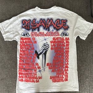 Drake 21 Savage It’s all a blur tour T-Shirt
